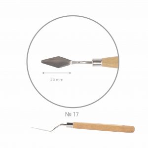 Rosa Studio Art Work Malmesser, Rhombus