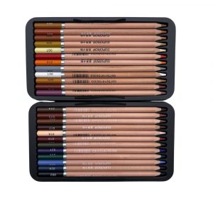 Superior Classic 24 Künstlerische Pastelstifte Set