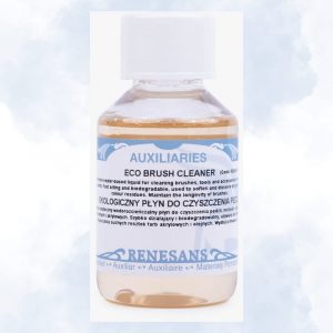 NEU, Renesans, Eco Pinsel Reinigungsflüssigkeit, Flasche 100 ml