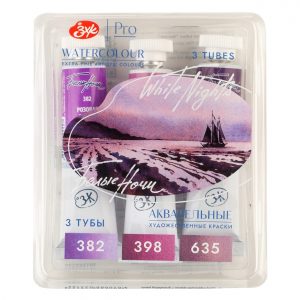 NEU!!!White Nights Granulation Aquarell 3 Farben Set